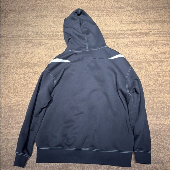 Nike Double Swoosh Hoodie – Black & White – Size Medium Men - Picture 6 of 6